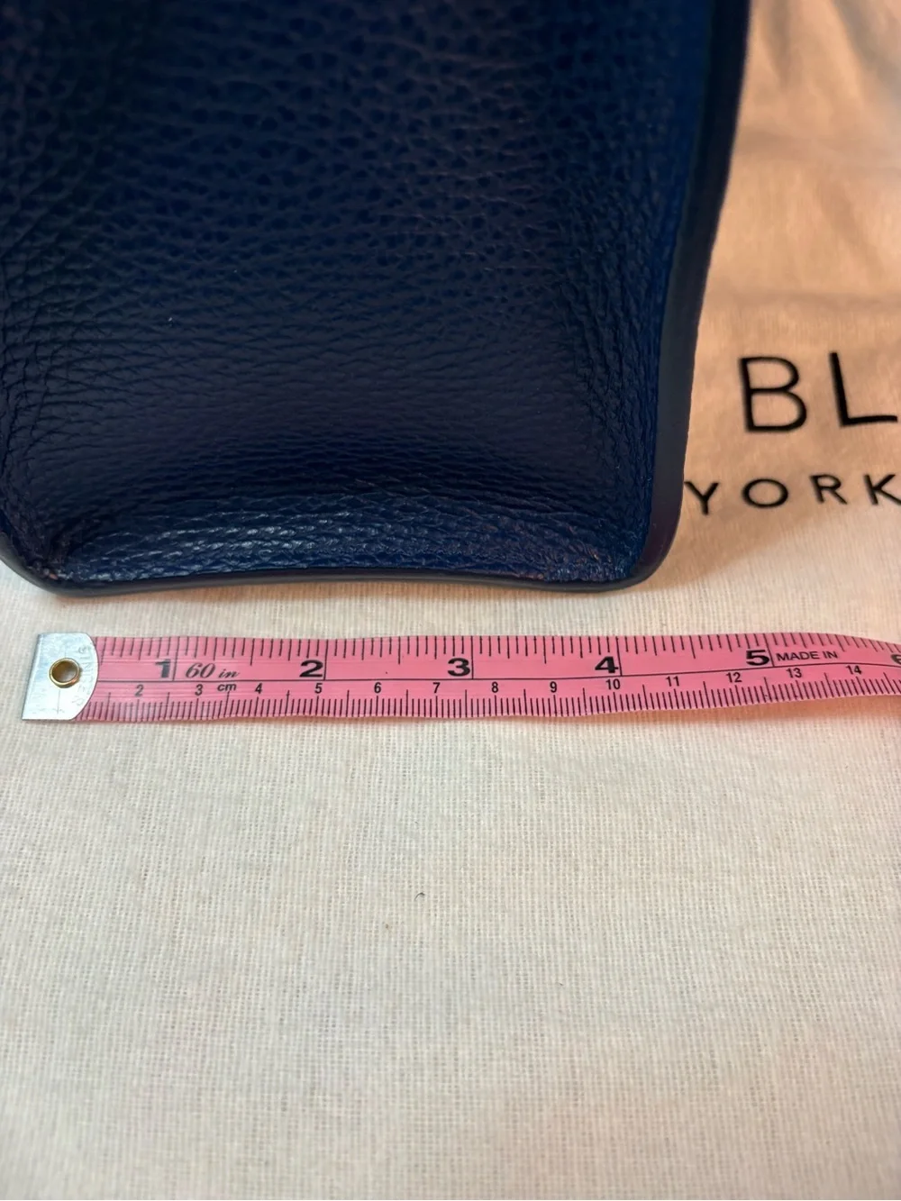 Teddy Blake Ava 11” in Blue Jeans with Silver Hardware - Picture 11 of 12